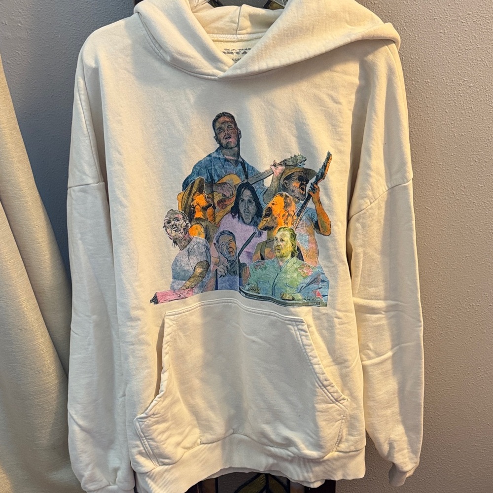 Zach Bryan Quittin Time 2024 Tour Thick Heavy Hoodie Merch Official Mens X-Large